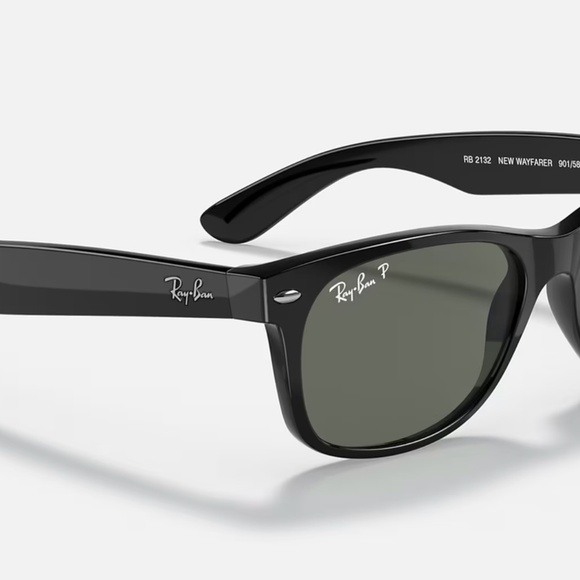 Ray-Ban New Wayfarer Classic polarized sunglasses (RB2132) - Picture 11 of 11